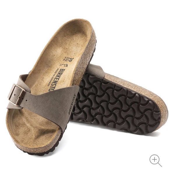 SOLD 💌 Birkenstock Madrid Leather Sandals Mocha - Picture 5 of 11